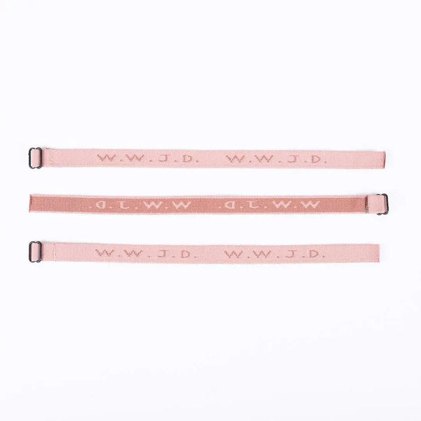 WWJD Bracelet - Pink