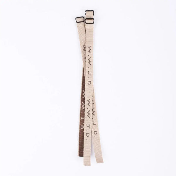 WWJD Bracelet - Tan
