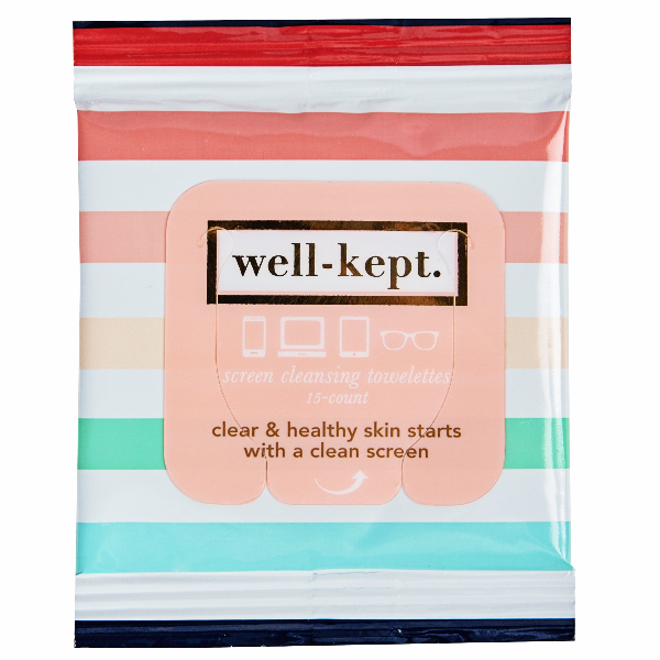 Well Kept Better Days Screen Cleansing Towelettes Tech Wipes
