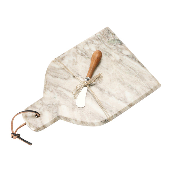 Cheese/Cutting Board with Canape Knife, Set of 2