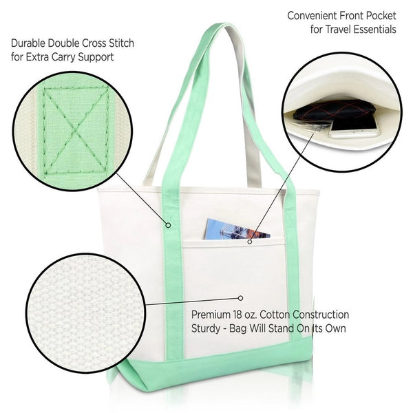 Daily Shoulder Tote Bag Premium Cotton