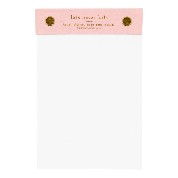 Love Never Fails Desktop Notepad