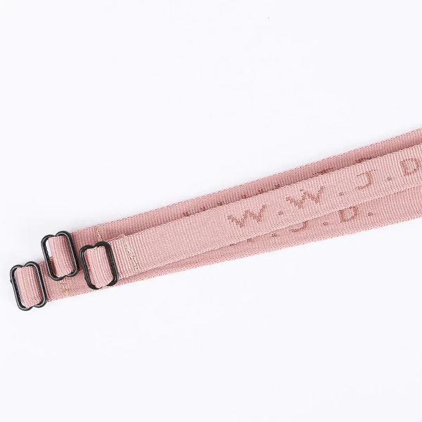 WWJD Bracelet - Pink