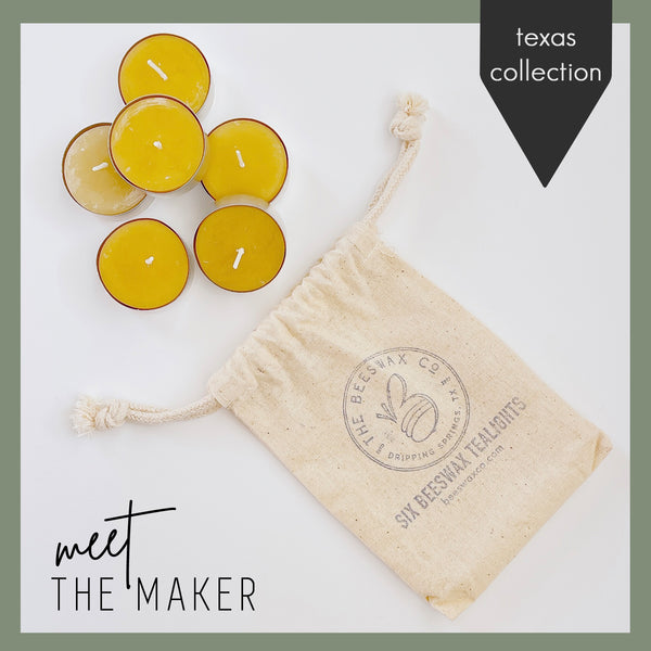 Beeswax Tea Light Candles