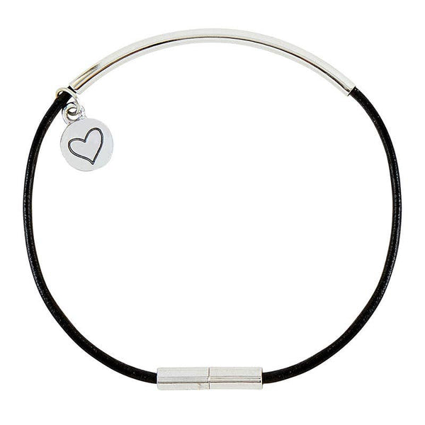 Thought Keepers Bracelet - Black/Silver