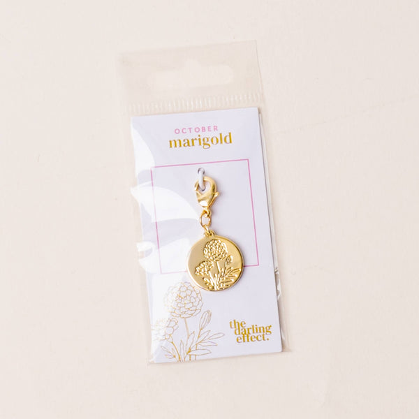 Birth Month Flower Jewelry Charm