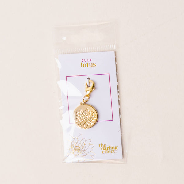 Birth Month Flower Jewelry Charm