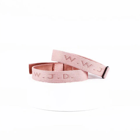 WWJD Bracelet - Pink