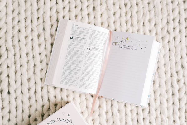 Kept in My Heart KJV Bible | Coral Woodland