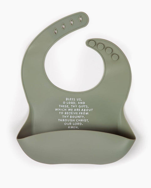 Meal Blessing Silicone Bib