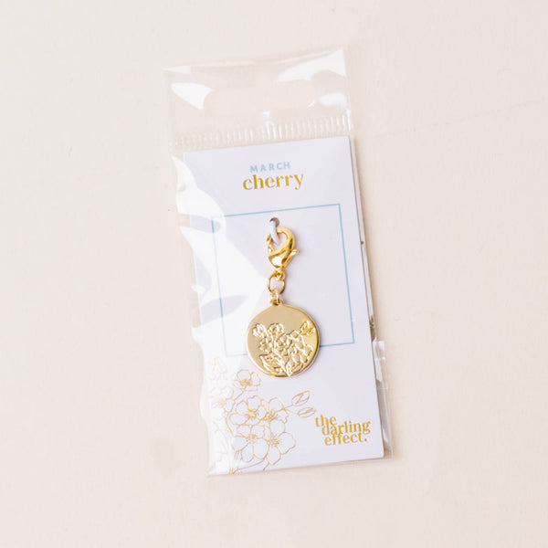 Birth Month Flower Jewelry Charm