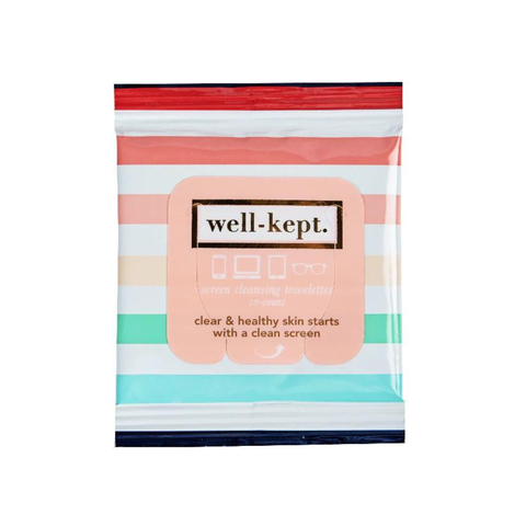 Well Kept Better Days Screen Cleansing Towelettes Tech Wipes