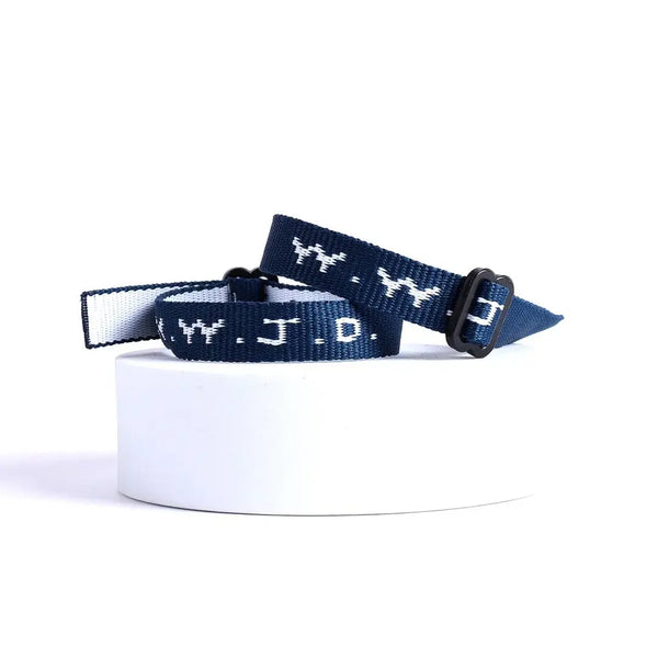 WWJD Bracelet - Delta Blue