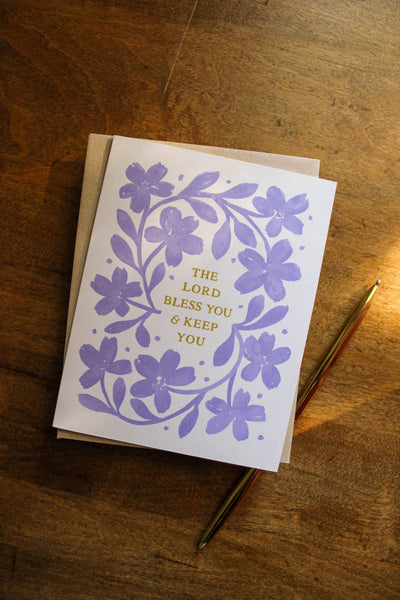 The Lord Bless You & Keep You Card