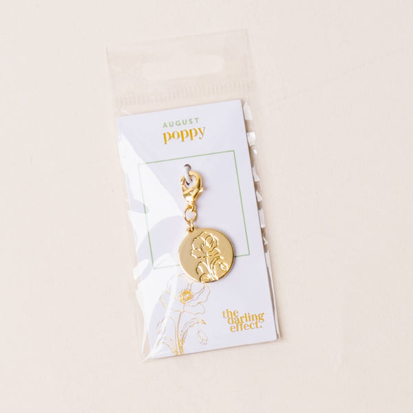 Birth Month Flower Jewelry Charm