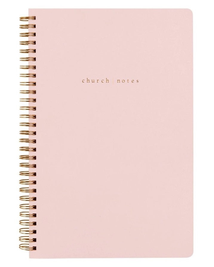 Blush Church Notes Bible Study Notebook