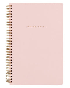 Blush Church Notes Bible Study Notebook
