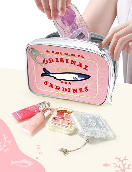 Canned Sardines Pouch - Pink