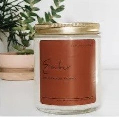 Coconut + Soy Wax Candle - Ember