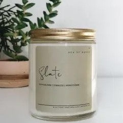 Coconut + Soy Wax Candle - Slate