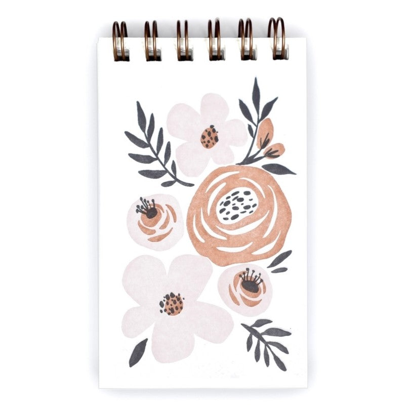Folk Floral - Reporter Notebook