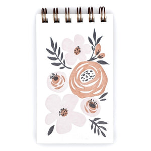 Folk Floral - Reporter Notebook