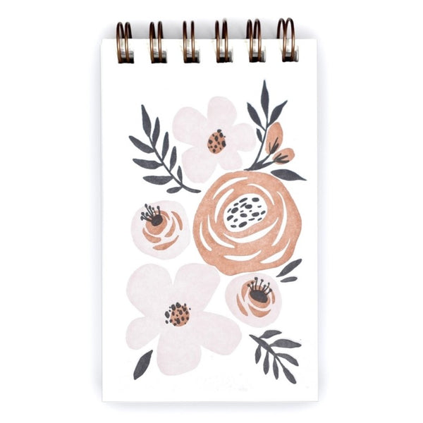 Folk Floral - Reporter Notebook
