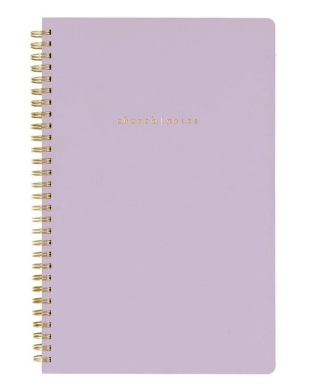 Lilac Church Notes Bible Reference Notebook with Maps