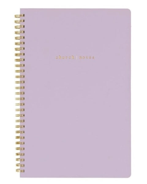 Lilac Church Notes Bible Reference Notebook with Maps