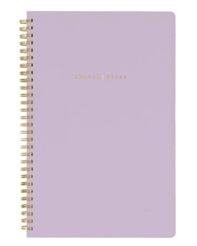 Lilac Church Notes Bible Reference Notebook with Maps