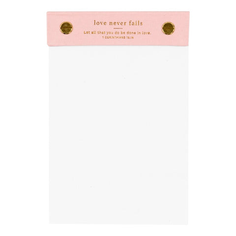 Love Never Fails Desktop Notepad