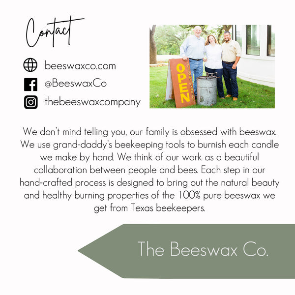 Beeswax Tea Light Candles