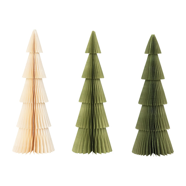 6" x 9"H Paper Honeycomb Tree, 3 Colors