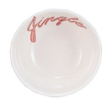 Stoneware Bowl w/ Holiday Word, 4 Styles