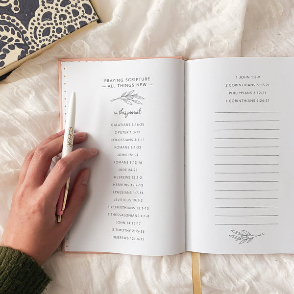 Praying Scripture for All Things New Journal