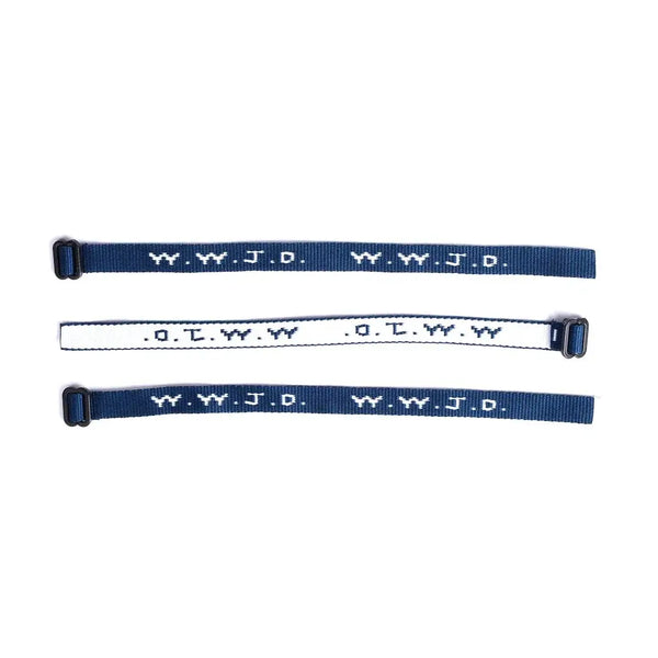 WWJD Bracelet - Delta Blue