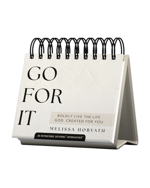 Go For It Inspirational Perpetual Calendar - Stationery Gift