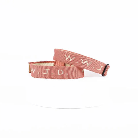 WWJD Bracelet - Terracotta
