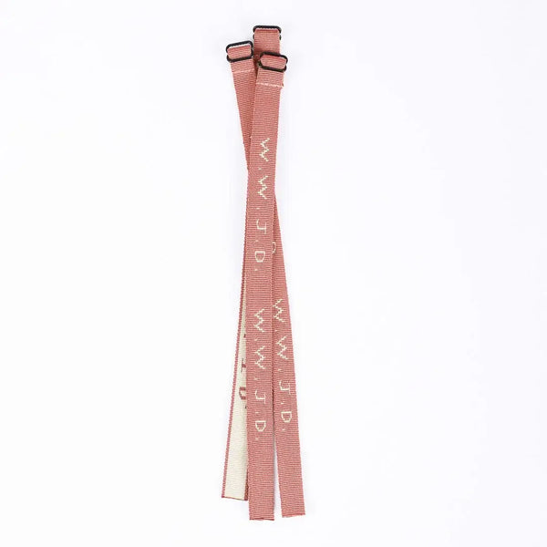 WWJD Bracelet - Terracotta