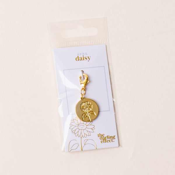 Birth Month Flower Jewelry Charm