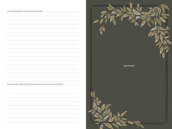 Uncle's Story: A Memory and Keepsake Journal for My Family