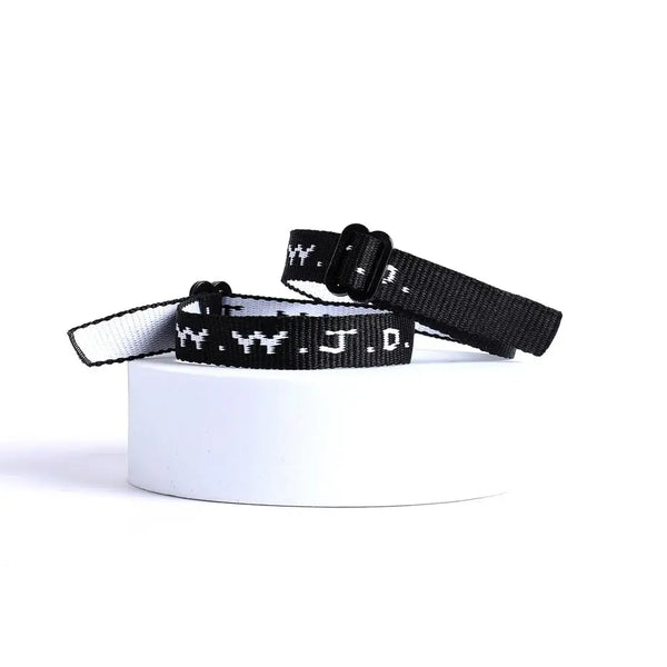 WWJD Bracelet - Black
